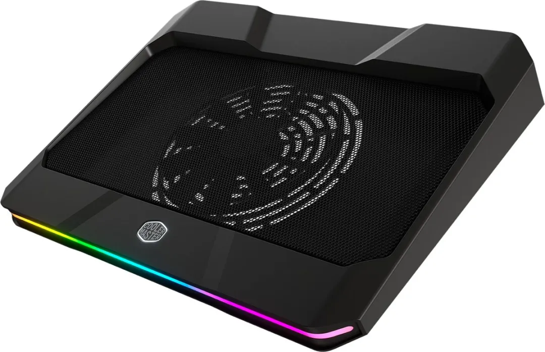 Cooler Master NotePal X150 Spectrum Laptopkoeler - 43cm - Zwart