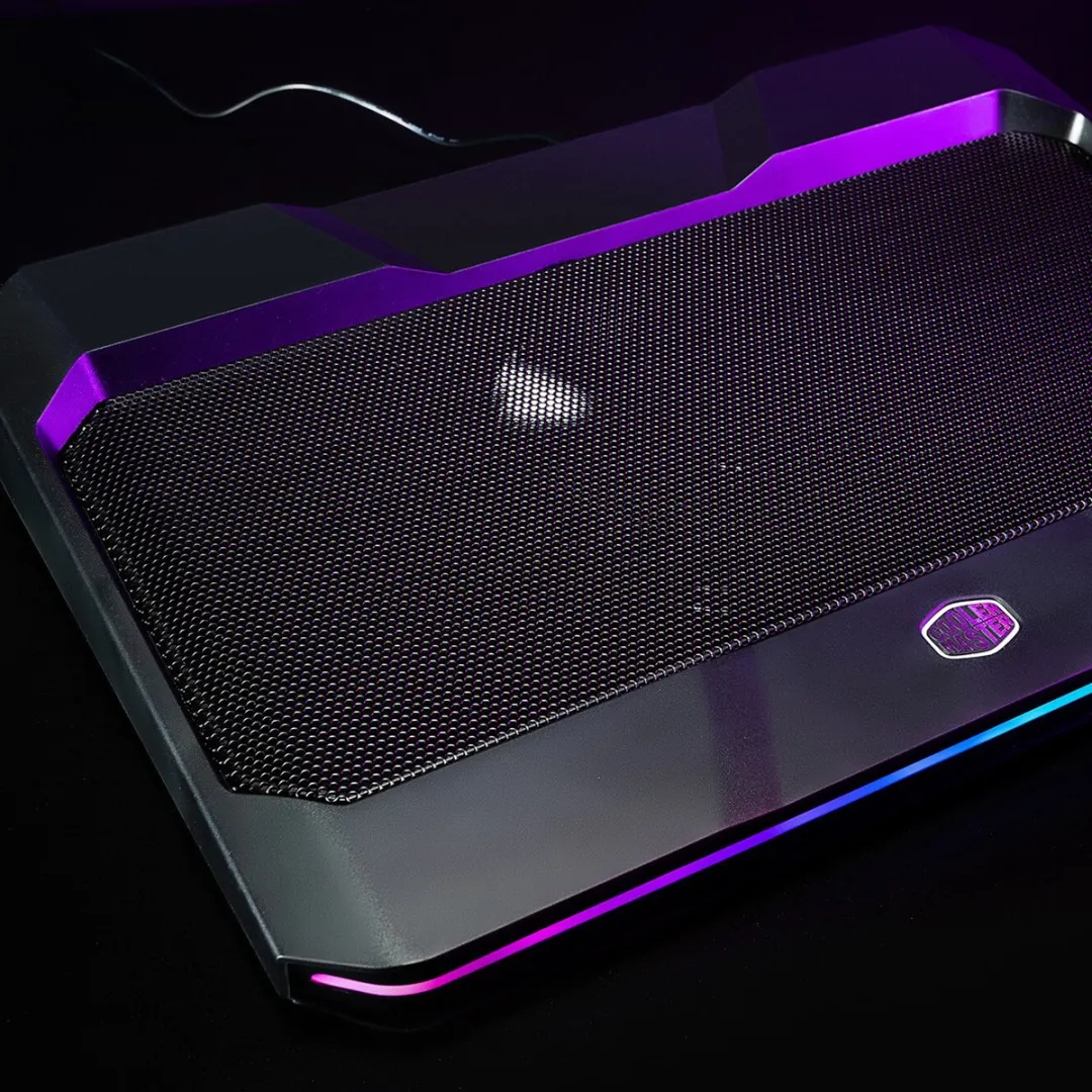 Cooler Master NotePal X150 Spectrum Laptopkoeler - 43cm - Zwart