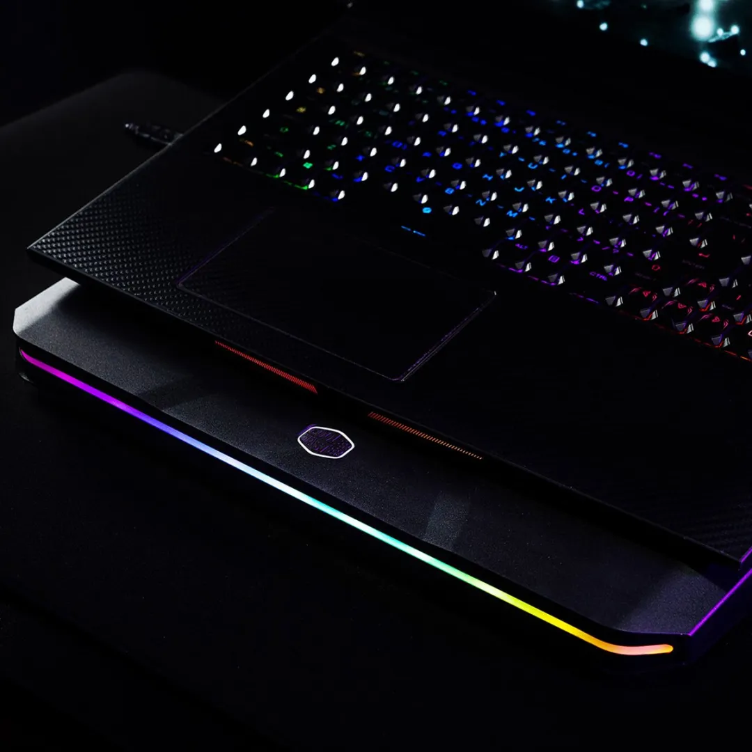 Cooler Master NotePal X150 Spectrum Laptopkoeler - 43cm - Zwart