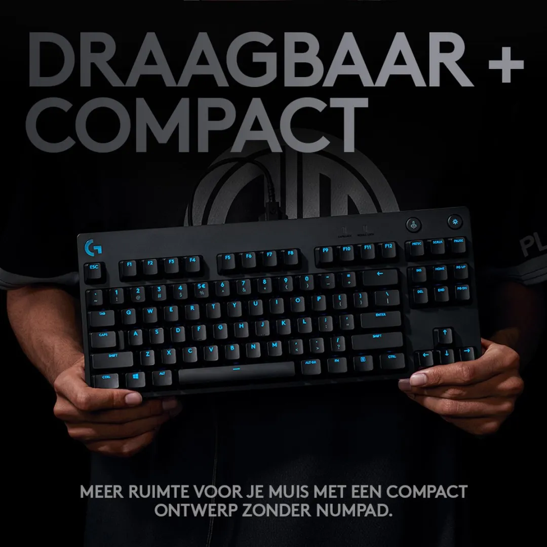 Logitech G PRO Mechanisch Gaming Toetsenbord 920-009392 - Zwart