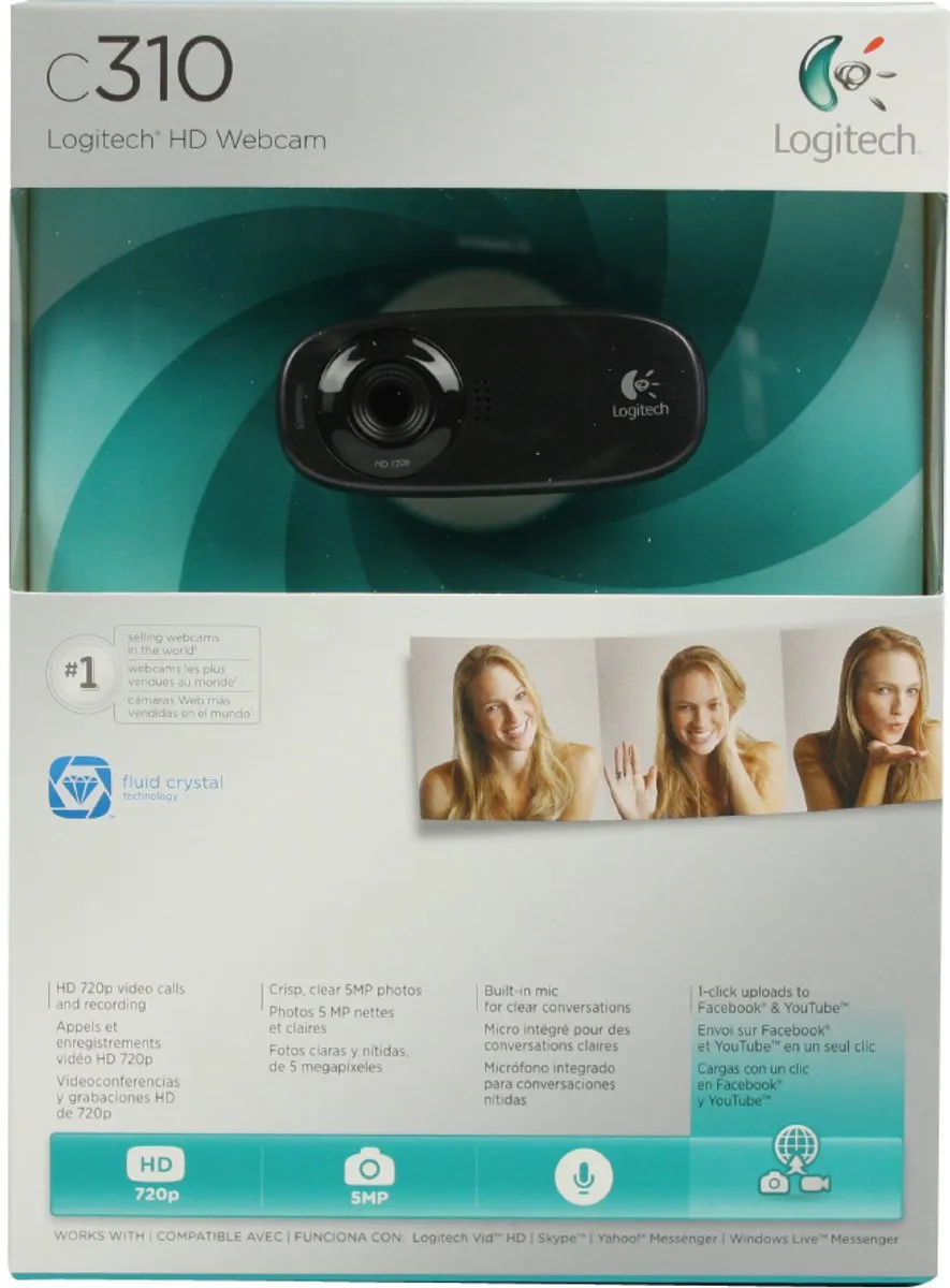 Logitech C310 - HD Webcam