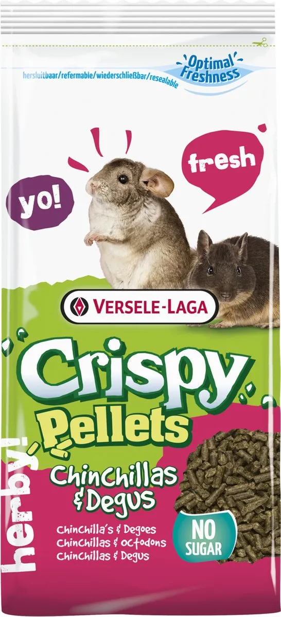 Versele-Laga Crispy Pellets Chinchilla & Dego 1kg