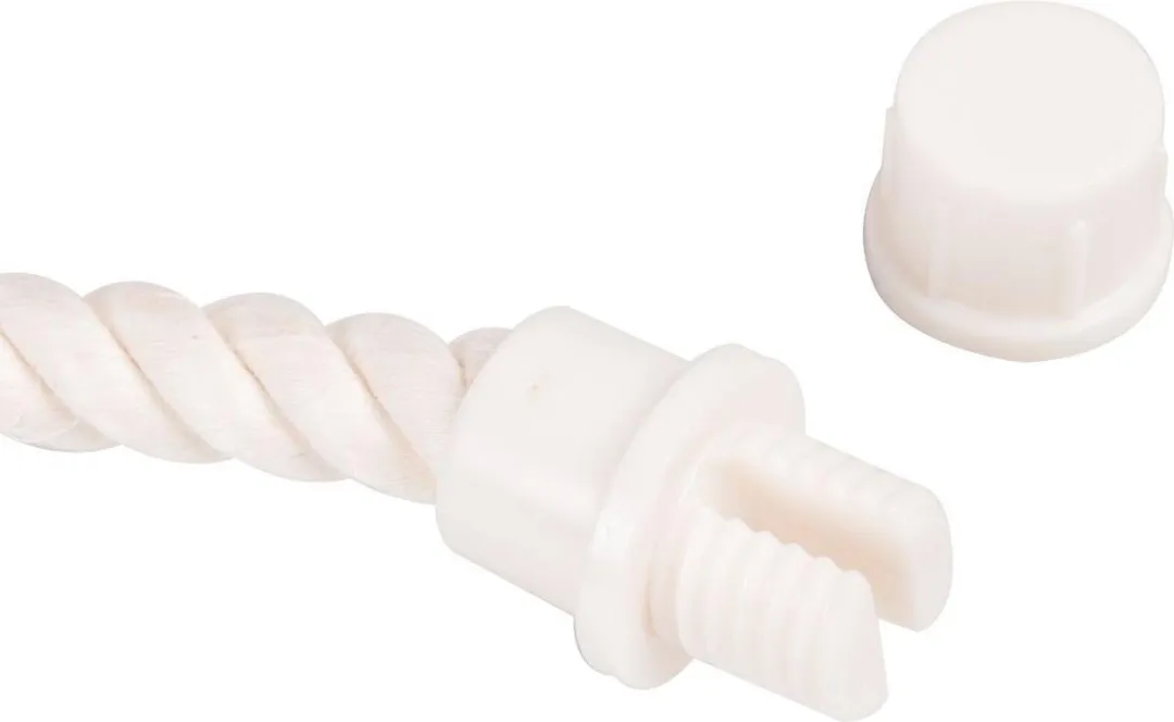 Flamingo Vogelzitstok Perch Rope Flexible - Wit L