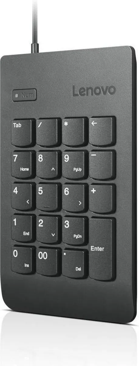 Lenovo Numeriek USB-Toetsenblok Gen II 4X30M56887 - Zwart - afbeelding 6 van 6