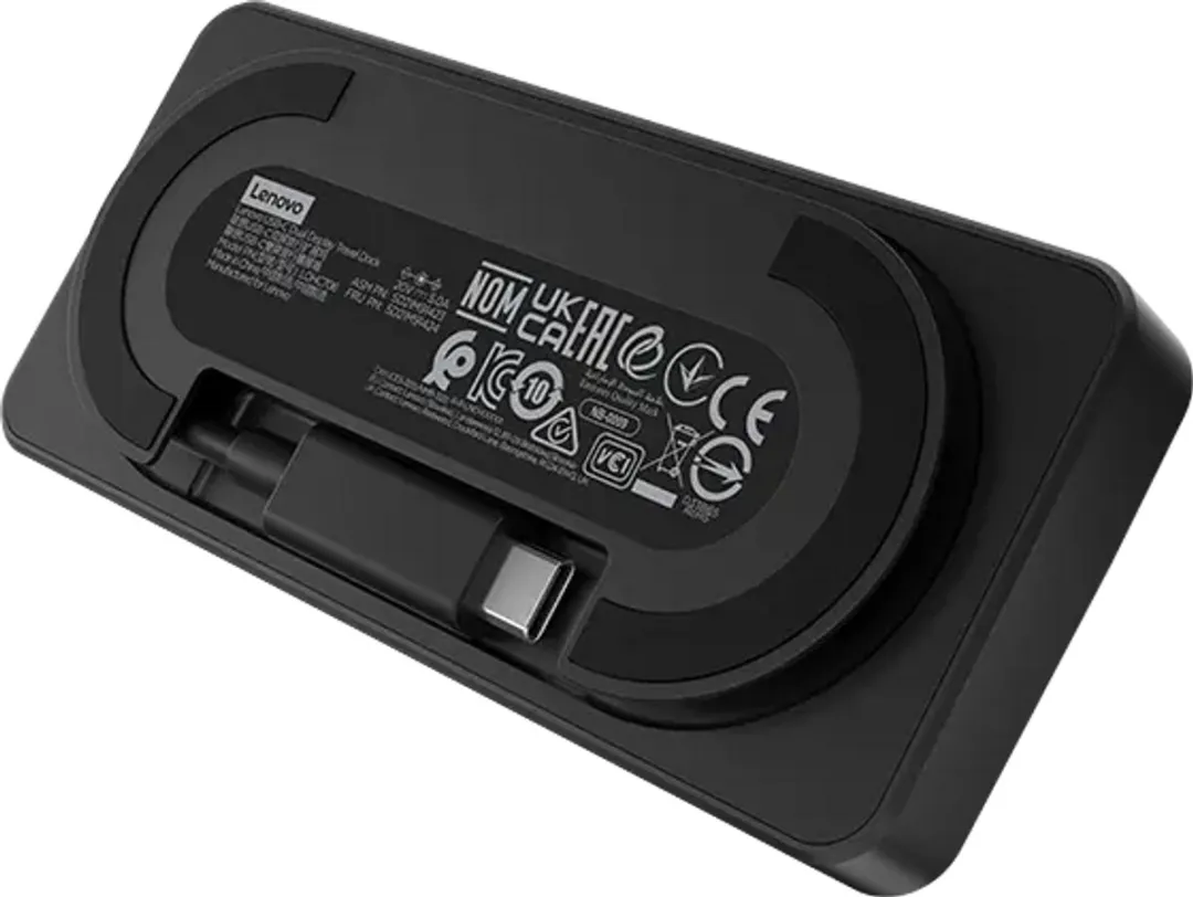 Lenovo USB-C Travel Dock 40B90000WW - 2 Schermen - Zwart