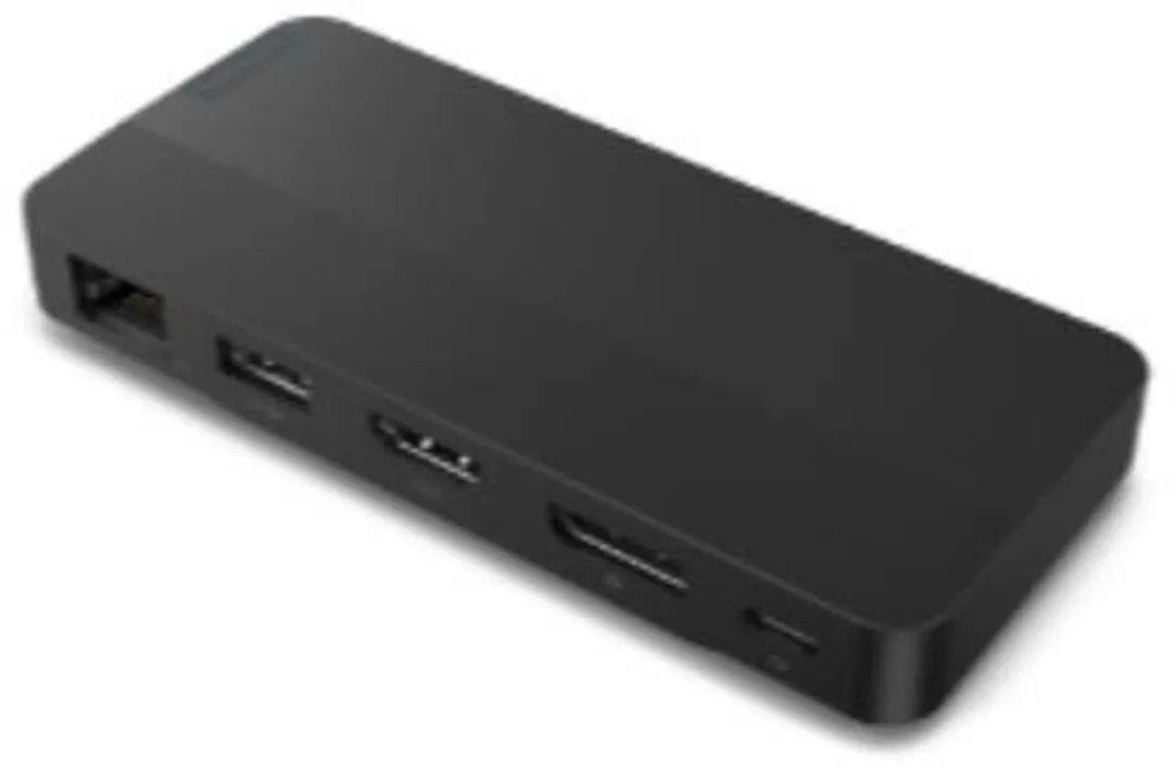 Lenovo USB-C Travel Dock 40B90000WW - 2 Schermen - Zwart