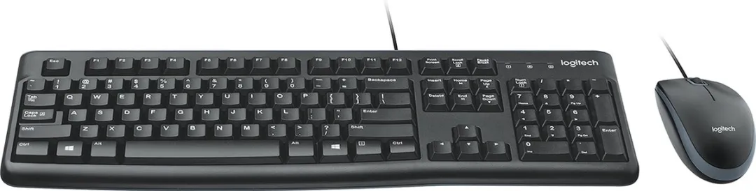 Logitech Desktop MK120 - Toetsenbord en Muis - Qwerty
