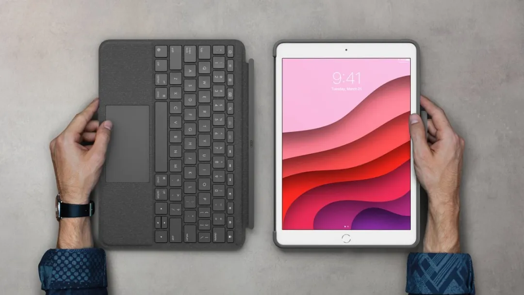 Logitech Combo Touch Toetsenbord iPad 7e Gen - Grafiet
