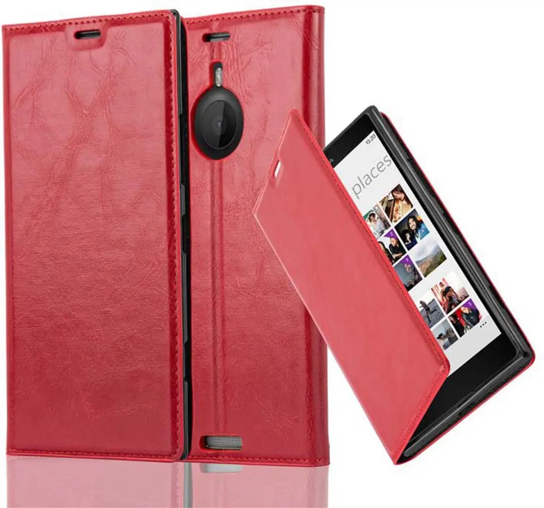 Cadorabo Hoesje geschikt voor Nokia Lumia 1520 in APPEL ROOD