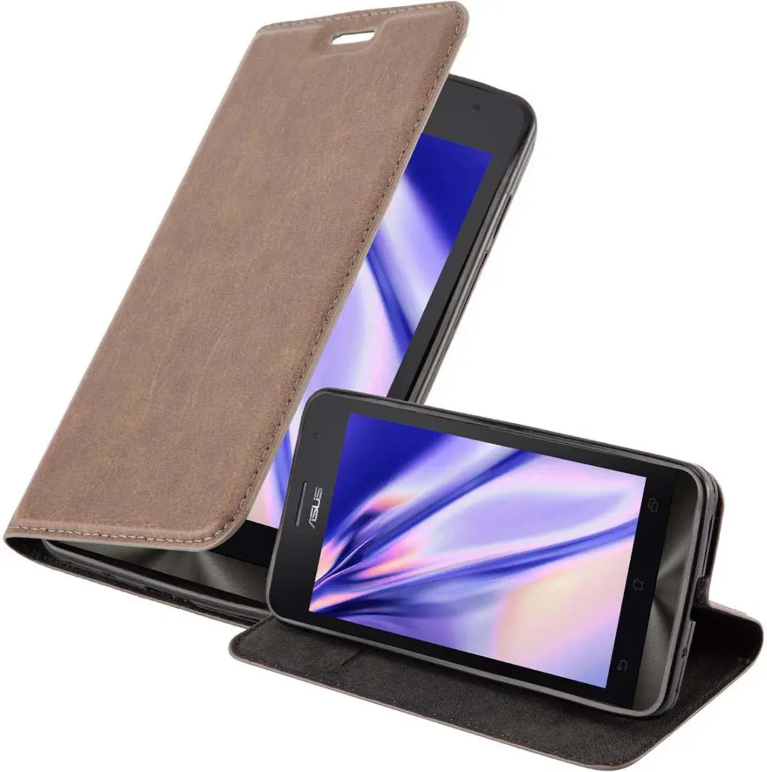Cadorabo Hoesje geschikt voor Asus ZenFone 5 2014 in KOFFIE BRUIN