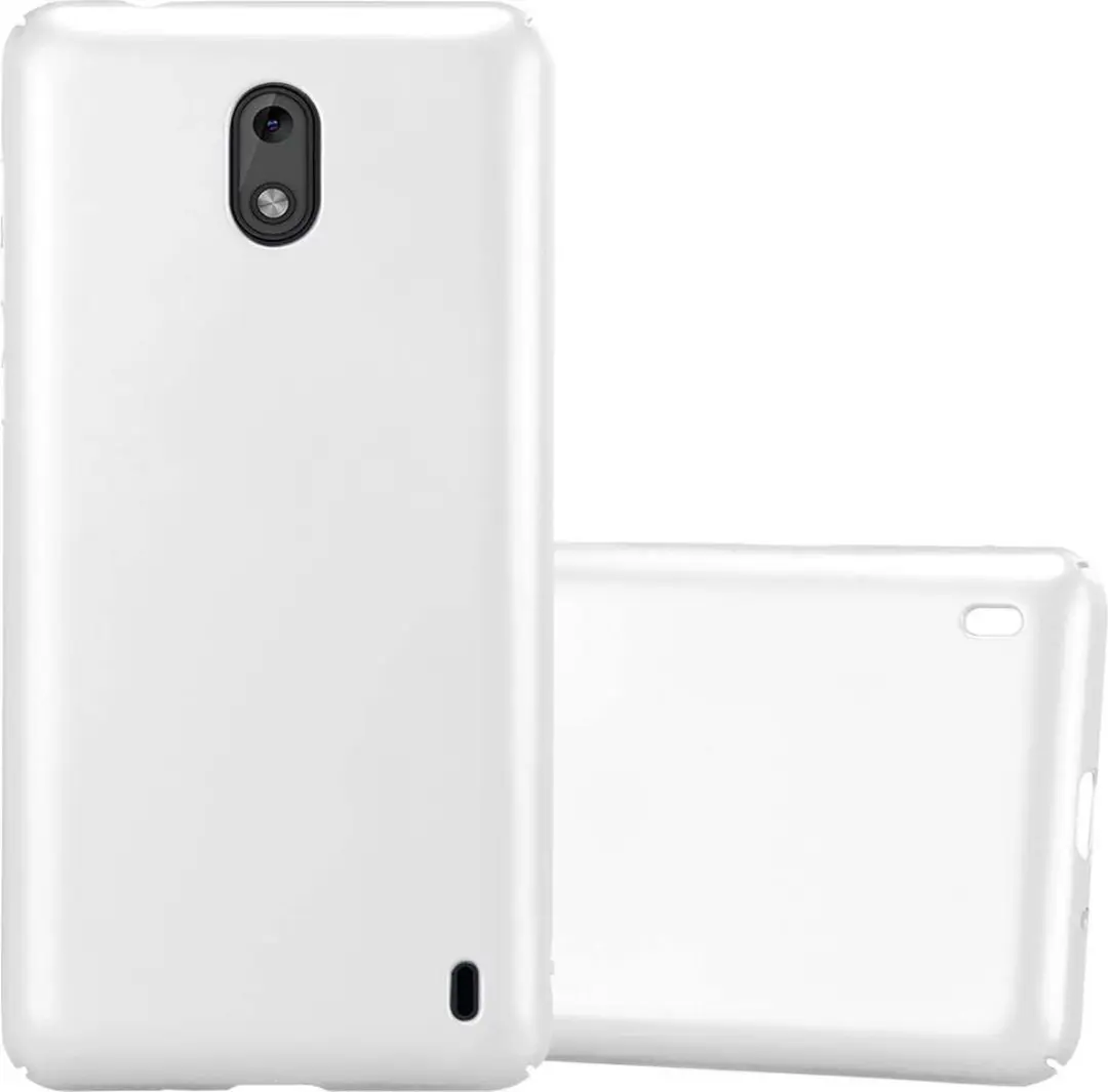 Cadorabo Hoesje geschikt voor Nokia 2 2017 in METAAL ZILVER
