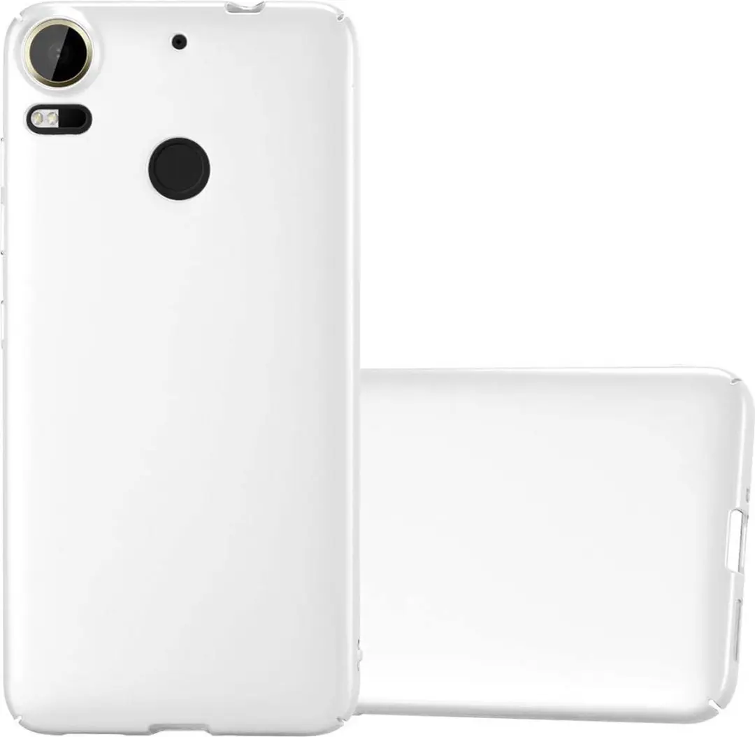 Cadorabo Hoesje geschikt voor HTC Desire 10 PRO in METAAL ZILVER