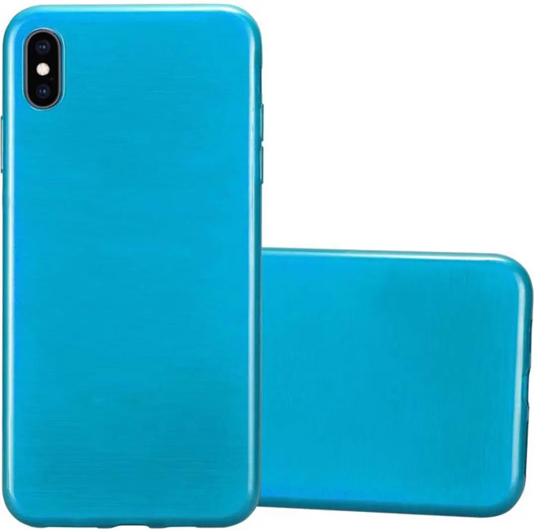 Cadorabo Hoesje geschikt voor Apple iPhone XS MAX in TURKOOIS