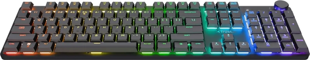 Trust GXT 868 Torix Draadloos Mechanisch Toetsenbord - White Switches - afbeelding 6 van 6