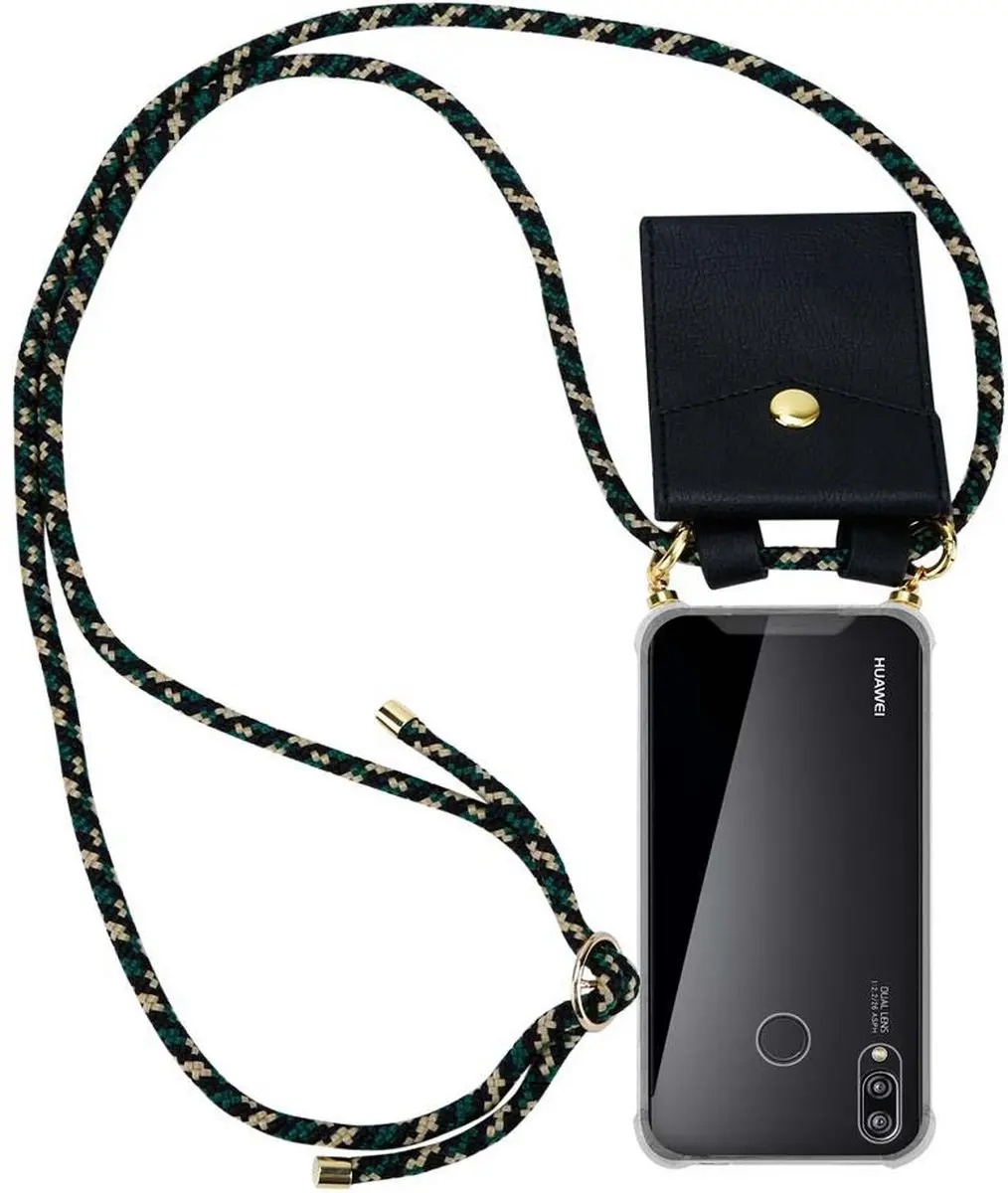 Cadorabo Hoesje geschikt voor Huawei P20 LITE 2018 / NOVA 3E in CAMOUFLAGE
