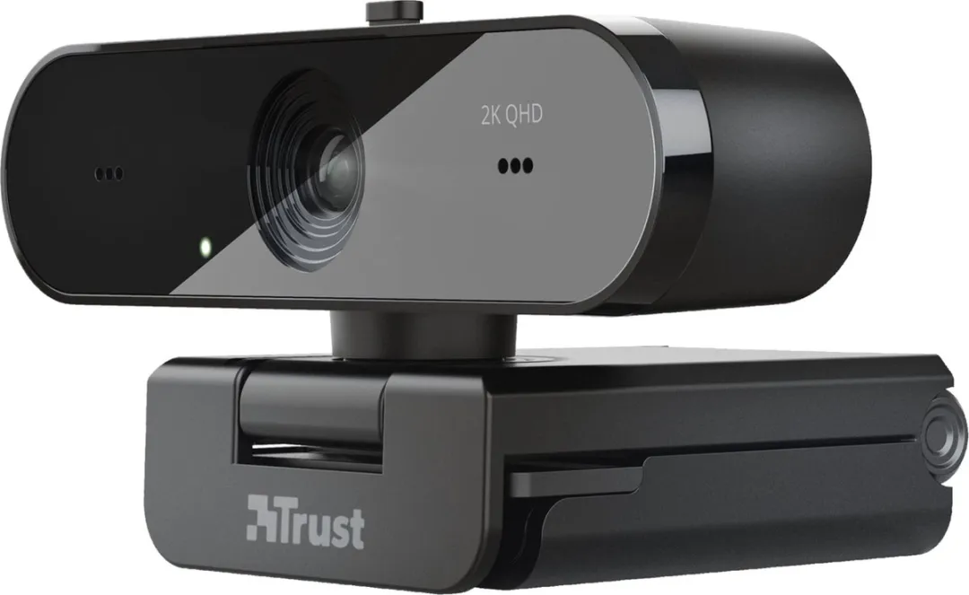 Trust TW-250 2K QHD Webcam - Zwart - afbeelding 6 van 6