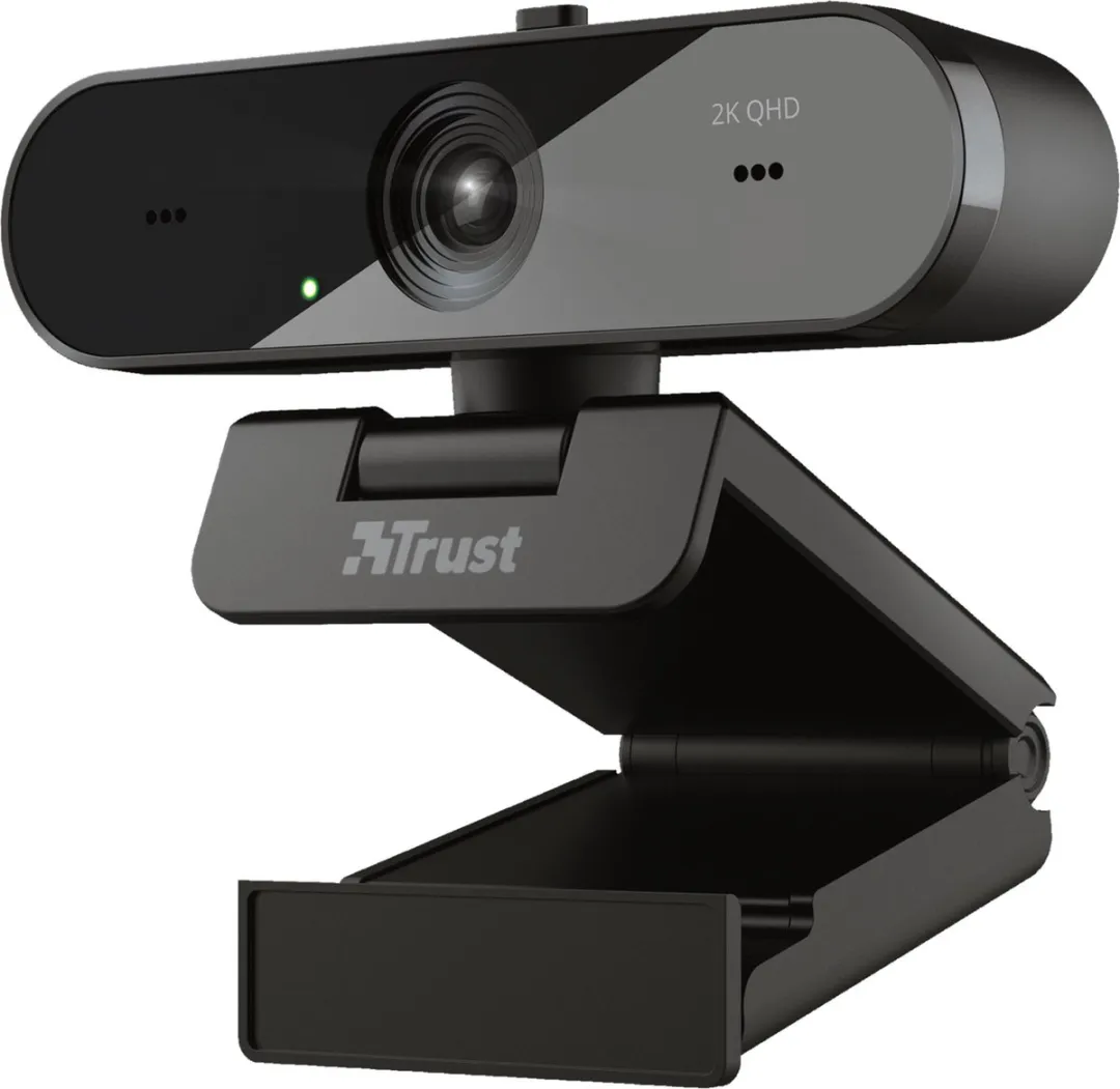 Trust TW-250 2K QHD Webcam - Zwart