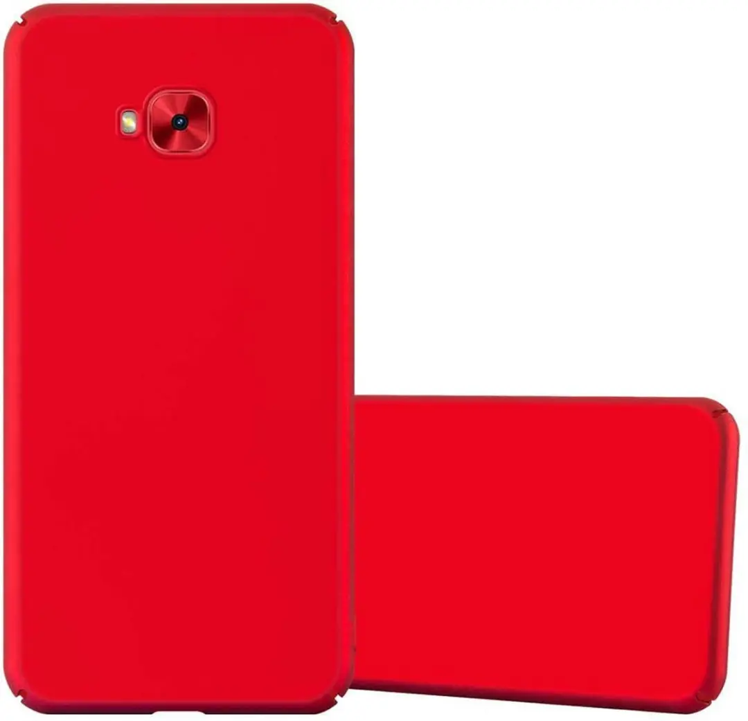 Cadorabo Hoesje geschikt voor Asus ZenFone 4 Selfie PRO in METAAL ROOD