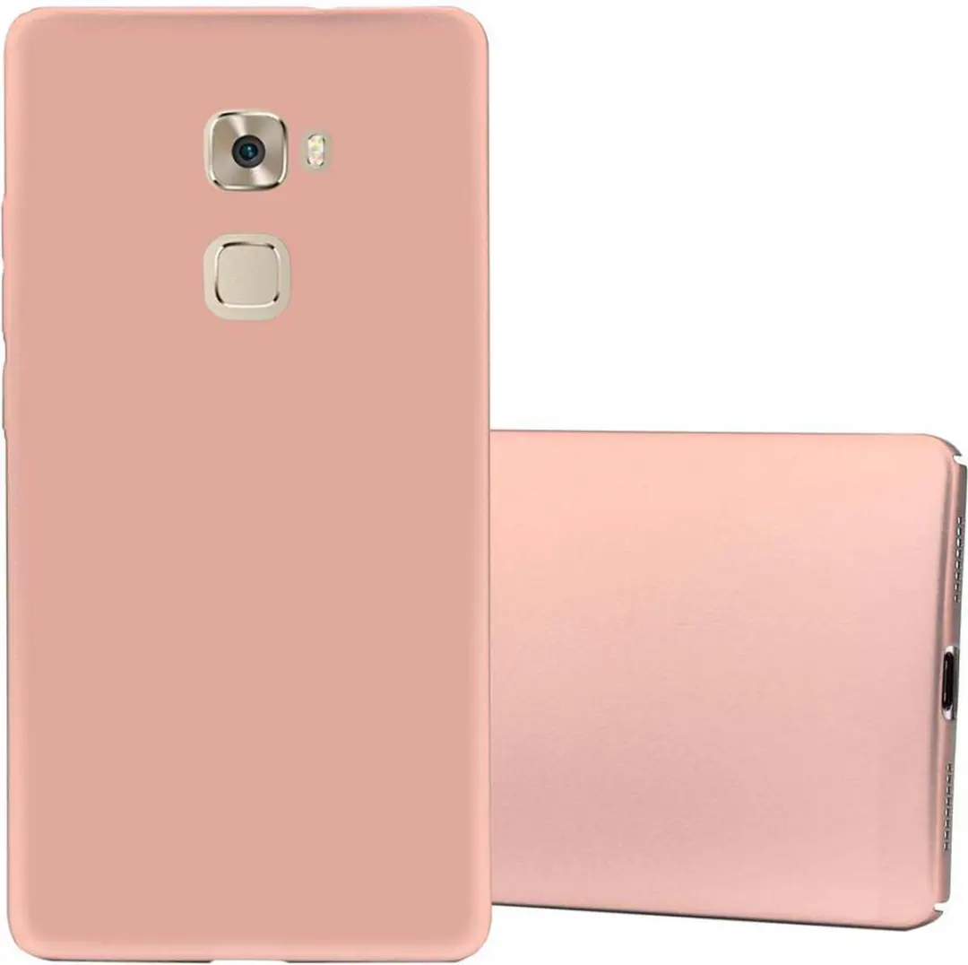 Cadorabo Hoesje geschikt voor Huawei MATE S in METAAL ROSE GOUD