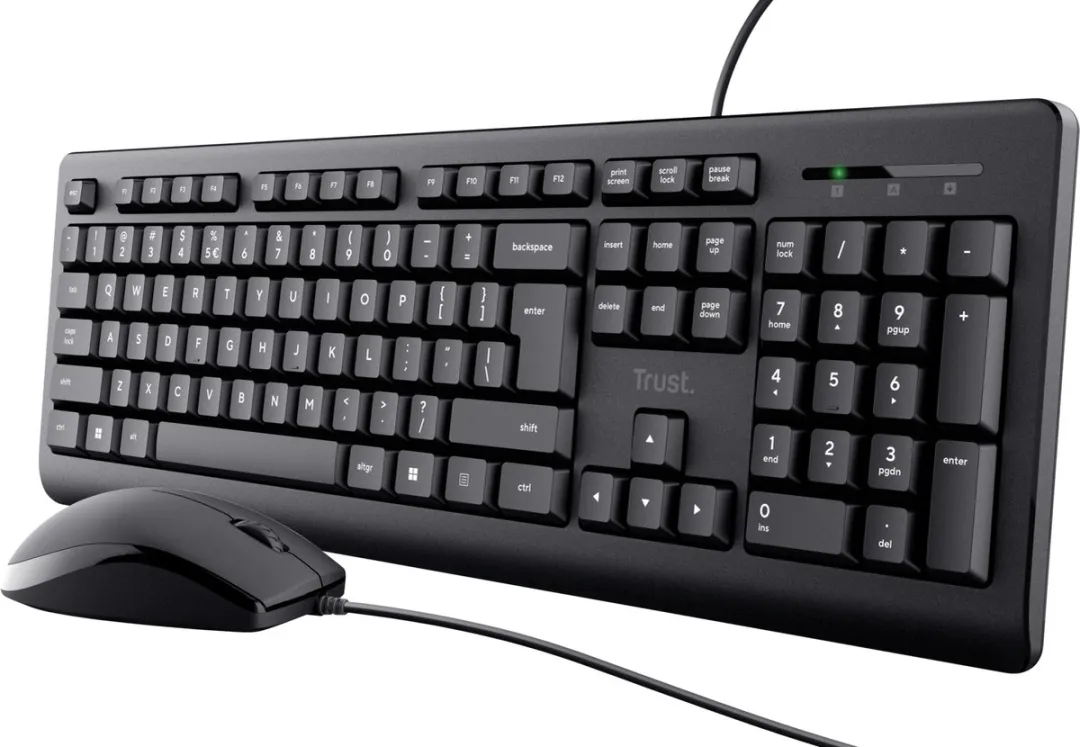 Trust Primo 23970 Bedraad Toetsenbord & Muis Set