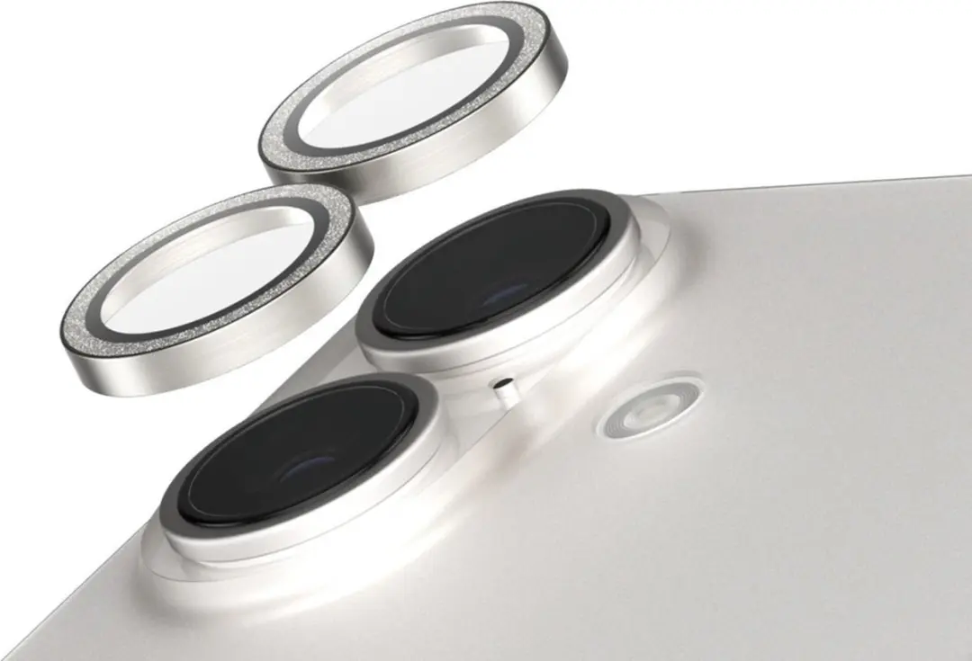 PanzerGlass SAFE95892 Camera Protector - Glitter Silver - afbeelding 2 van 4