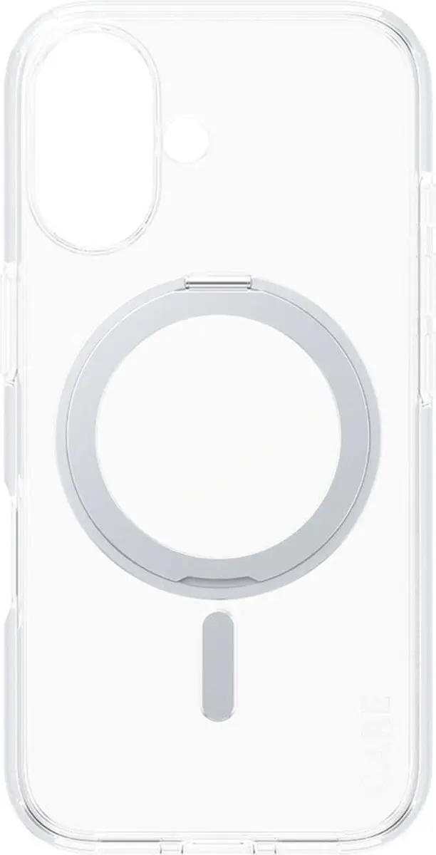 PanzerGlass CARE Feature Case iPhone 16 - Transparant Zilver Kickstand - afbeelding 2 van 6