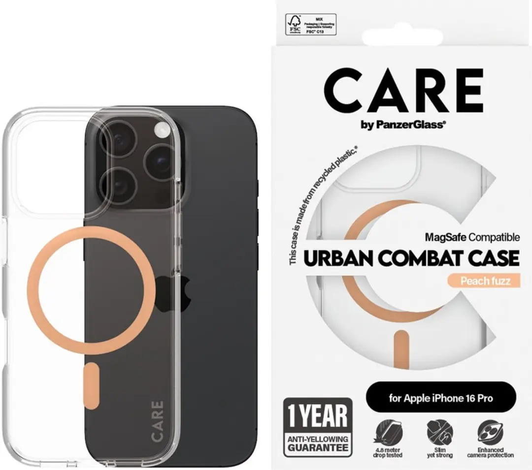 PanzerGlass CARE Urban Combat Hoesje iPhone 16 Pro - afbeelding 3 van 6
