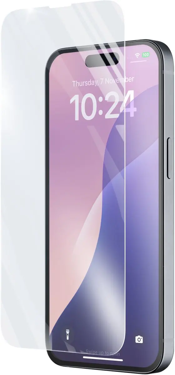 Cellularline 9H Screenprotector iPhone 16e