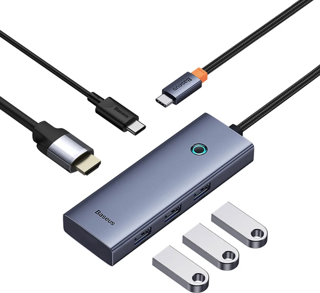 Baseus UltraJoy 5-Poorts USB Hub