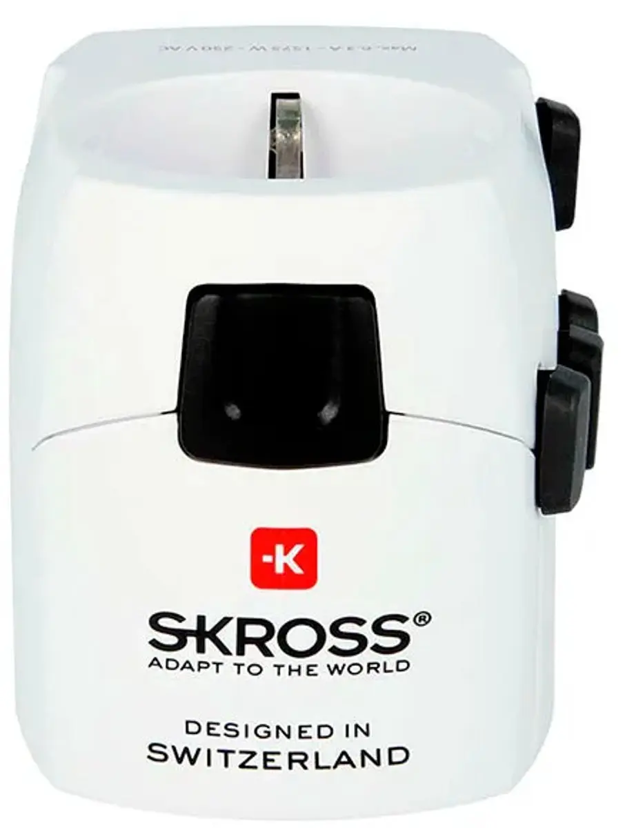 Skross 1.103145 Wereldreisadapter - Wit - afbeelding 2 van 6