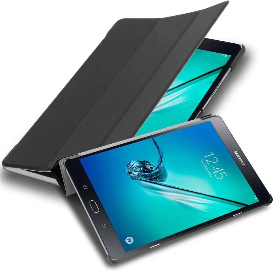Cadorabo Tablet Hoesje geschikt voor Samsung Galaxy Tab S2 (8 Zoll) in SATIJN ZW