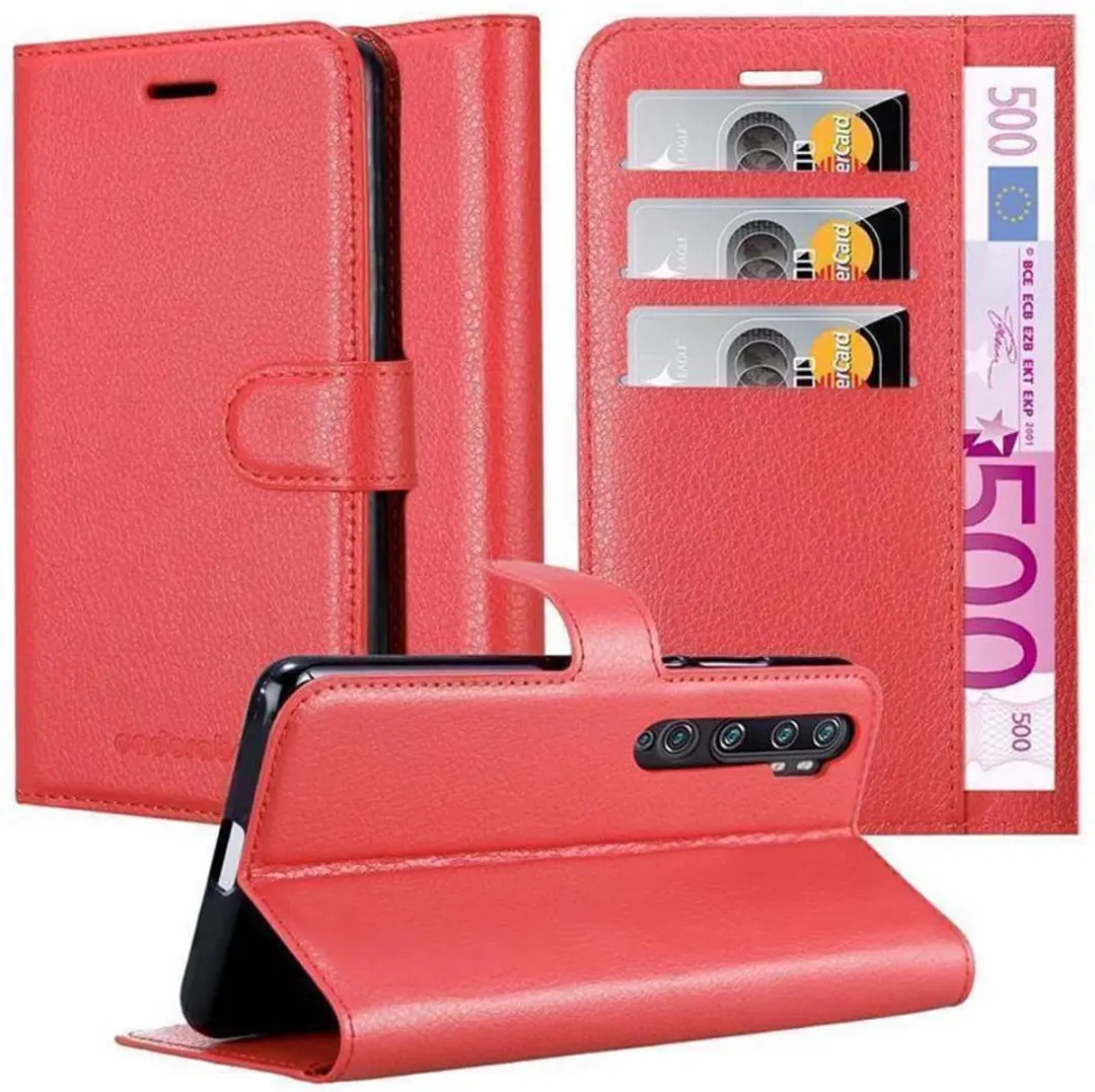 Cadorabo Hoesje geschikt voor Xiaomi RedMi NOTE 10 4G / RedMi NOTE 10S in KARMIJ