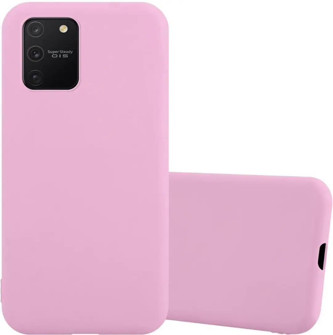Cadorabo Hoesje geschikt voor Samsung Galaxy A91 / S10 LITE / M80s in CANDY ROZE
