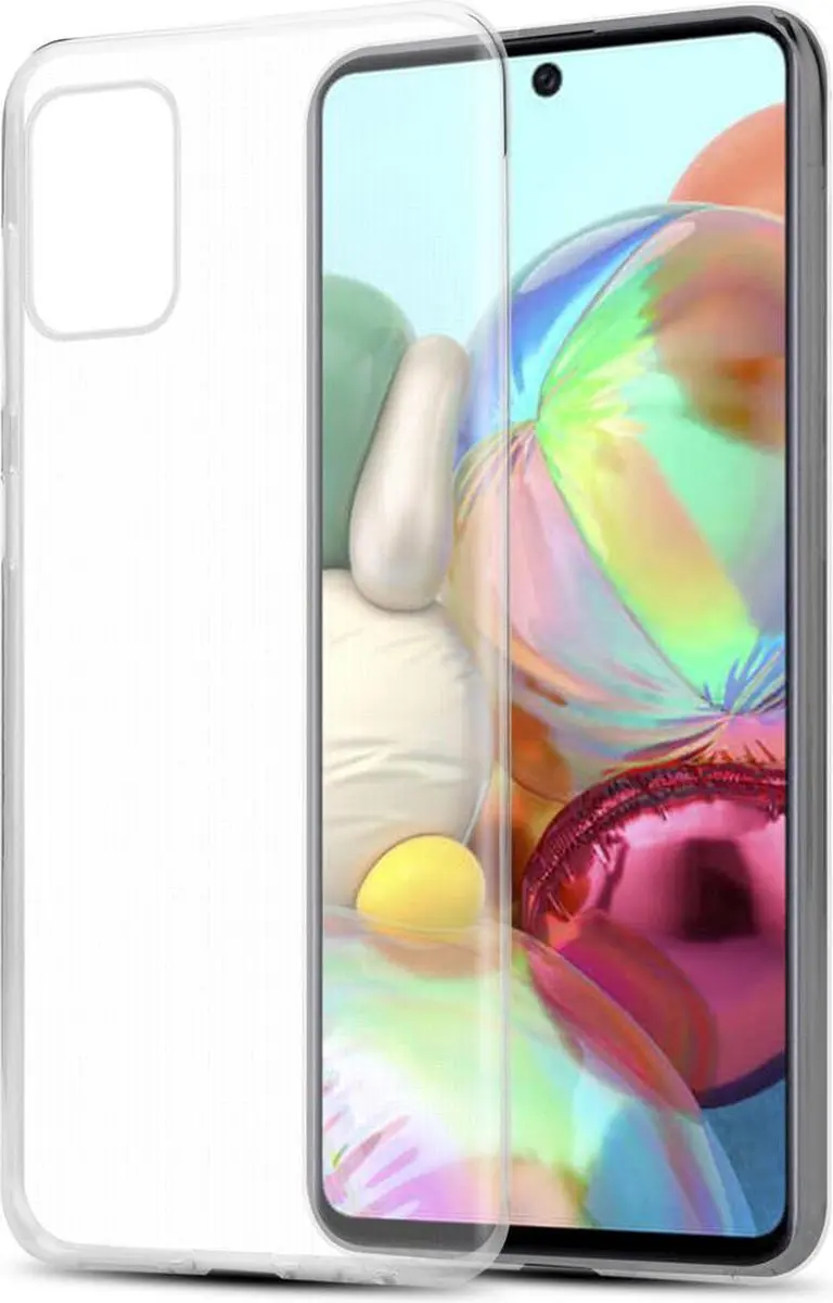 Cadorabo Hoesje geschikt voor Samsung Galaxy A71 4G in VOLLEDIG TRANSPARANT