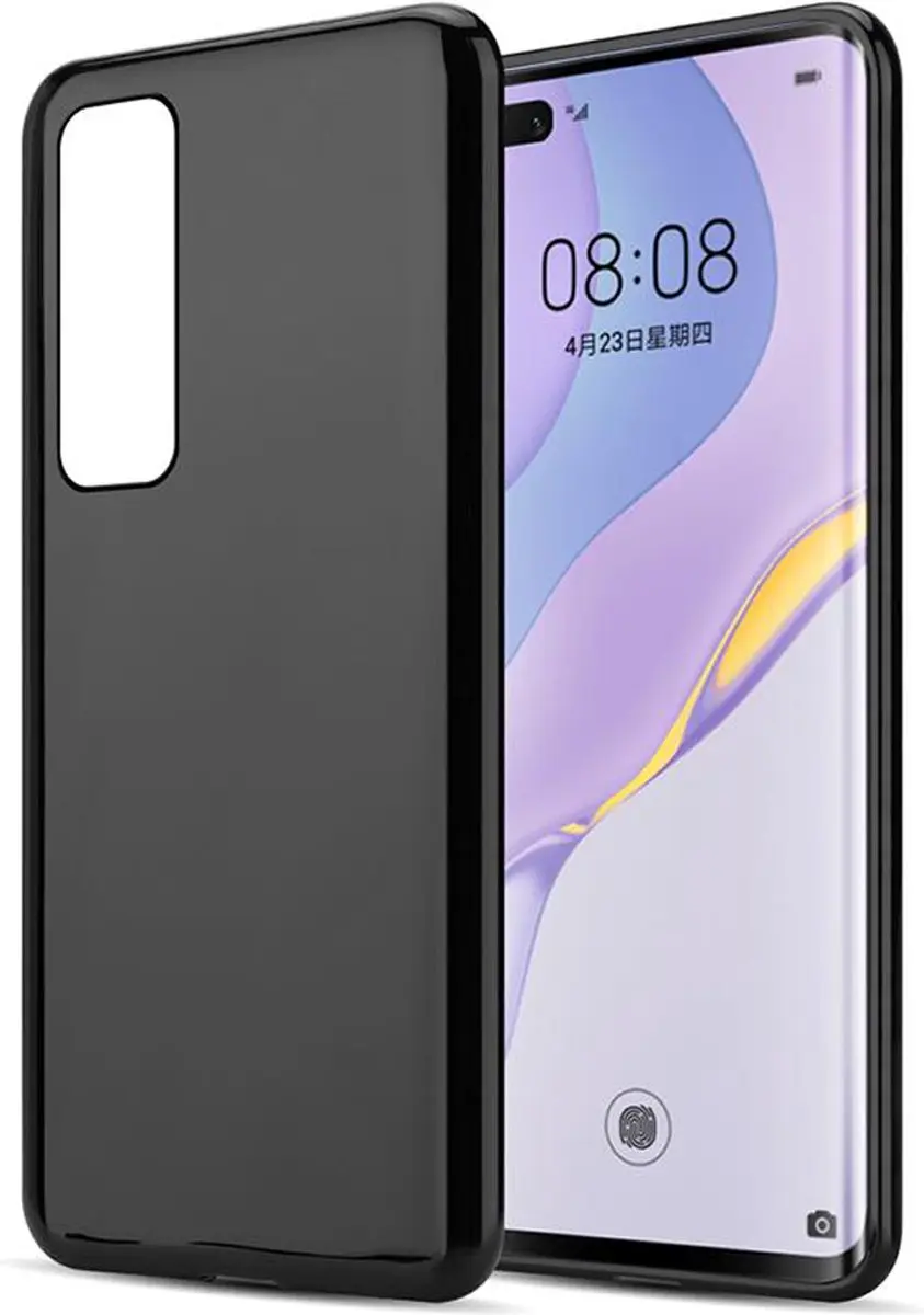 Cadorabo Hoesje geschikt voor Huawei NOVA 7 PRO 5G in ZWART