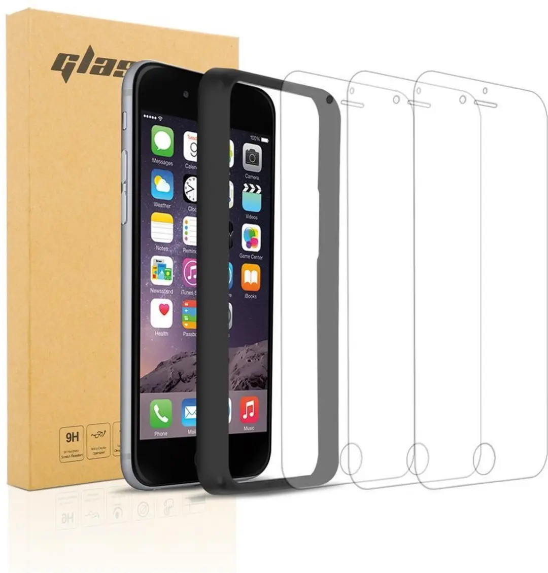 Cadorabo 3x Pantser Film geschikt voor Apple iPhone 7 PLUS / 7S PLUS / 8 PLUS in