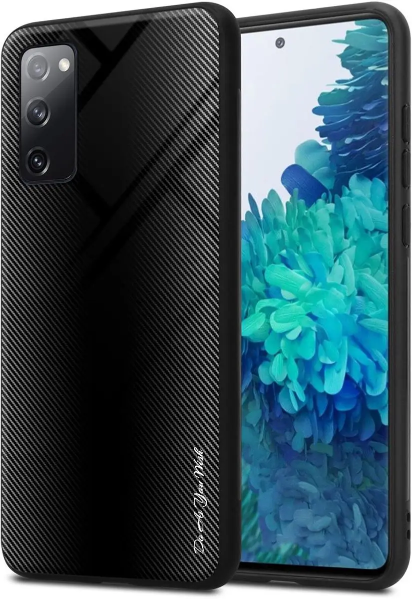 Cadorabo Hoesje geschikt voor Samsung Galaxy S20 FE in OPAAL ZWART