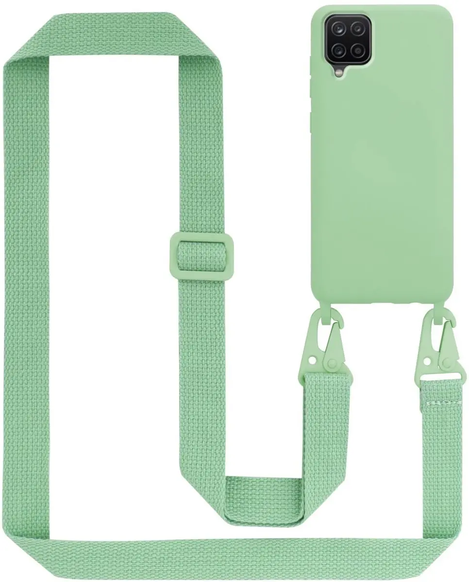 Cadorabo Mobiele telefoon ketting geschikt voor Samsung Galaxy A12 / M12 in LIQU