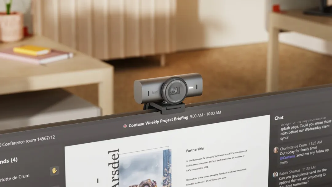 Logitech MX Brio 705 Webcam 8,5MP - Graphite