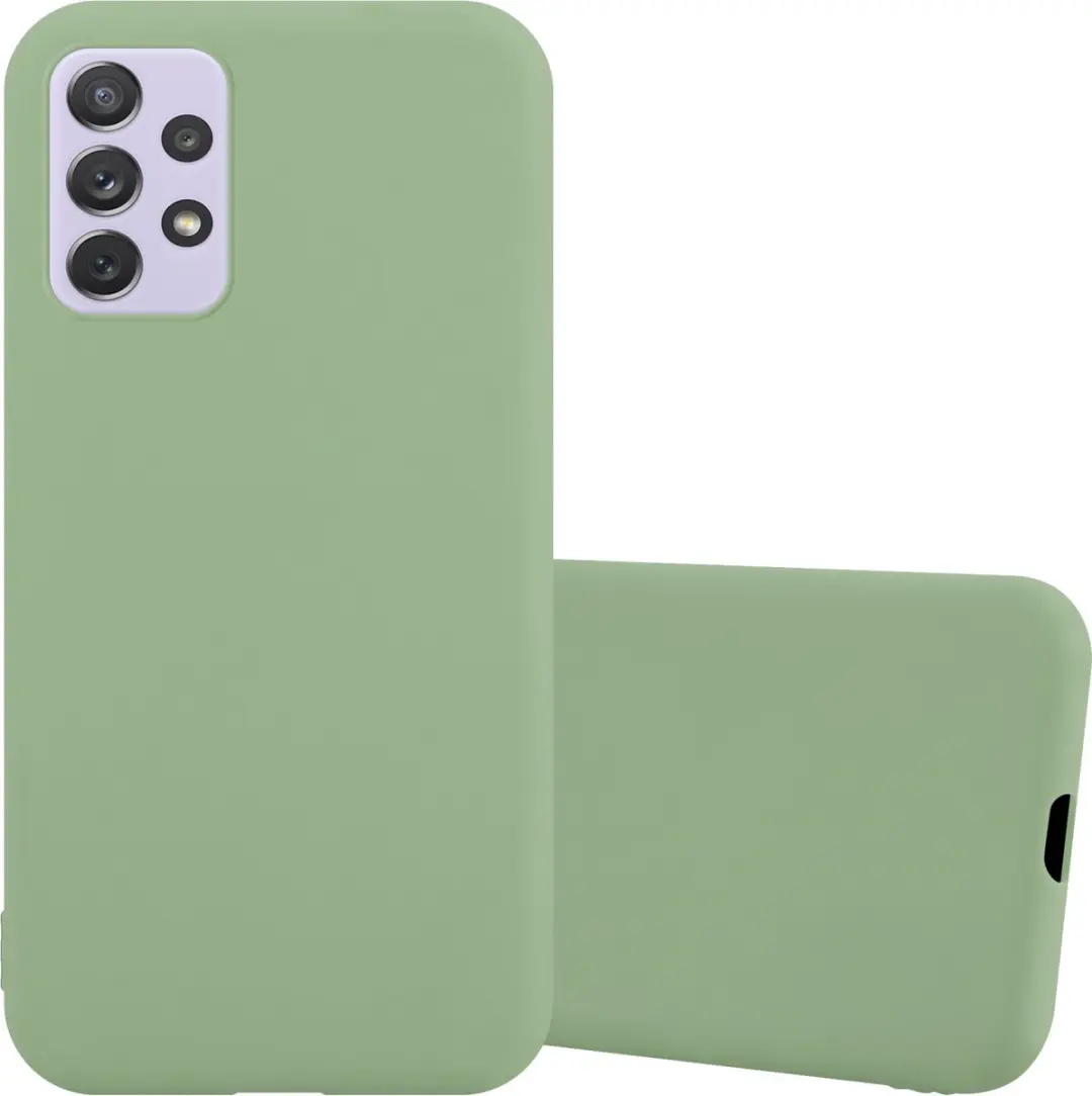 Cadorabo Hoesje geschikt voor Samsung Galaxy A73 5G in CANDY PASTEL GROEN