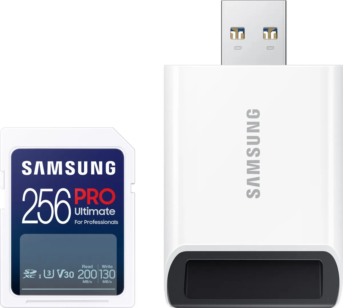 Samsung PRO Ultimate SD Kaart 256GB