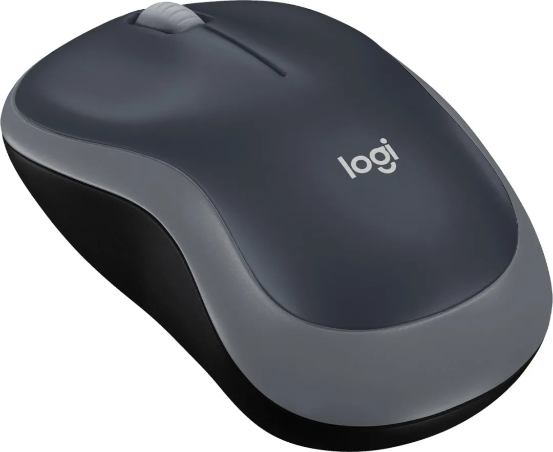 Logitech M185 Muis - Grijs