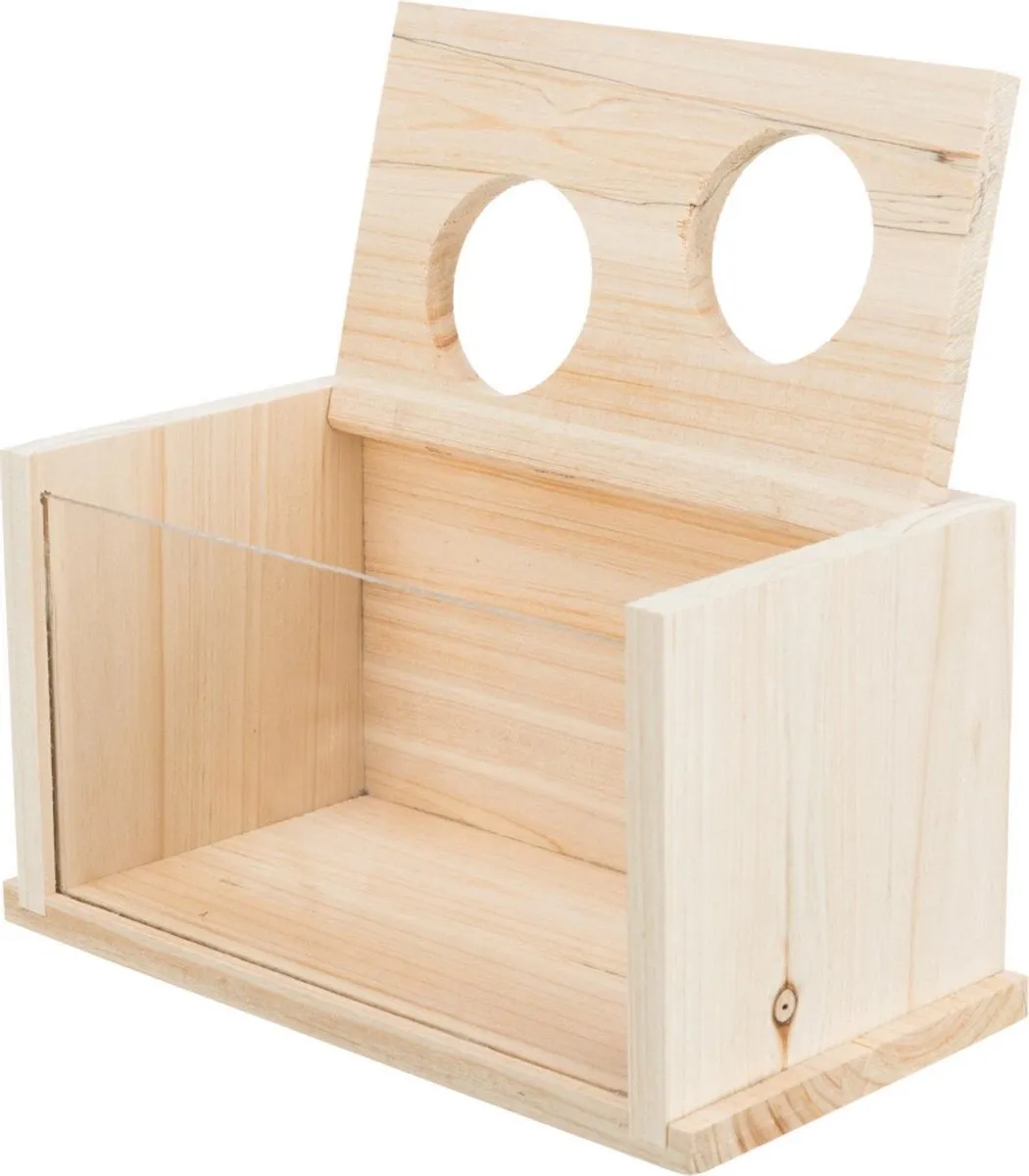 Trixie Zandbad voor muizen/hamsters Hout - Beige