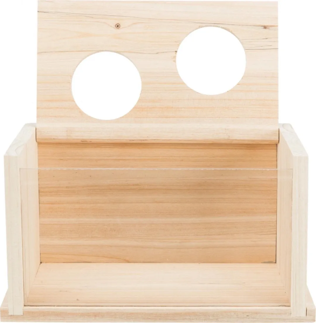 Trixie Zandbad voor muizen/hamsters Hout - Beige