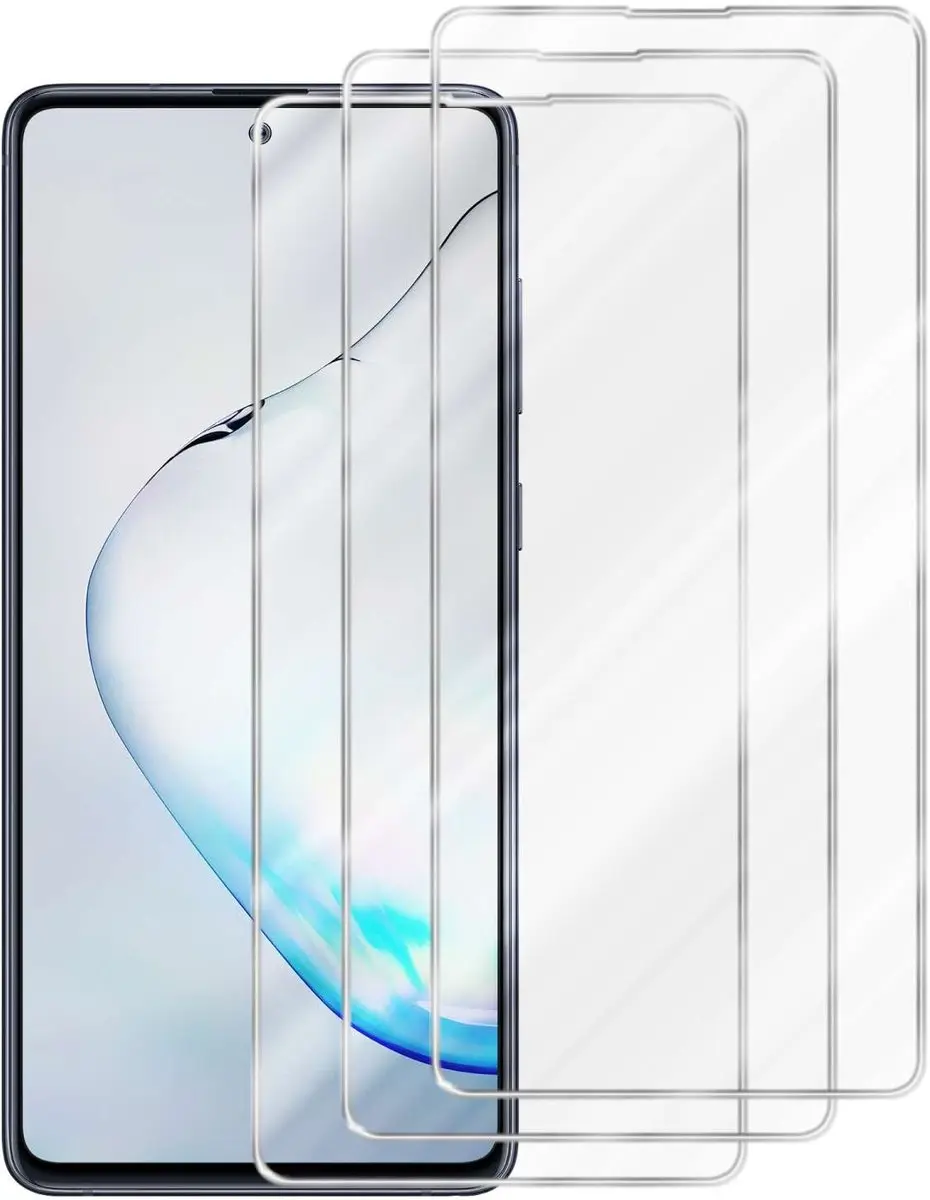 Cadorabo 3x Screenprotector geschikt voor Samsung Galaxy A81 / NOTE 10 LITE / M6
