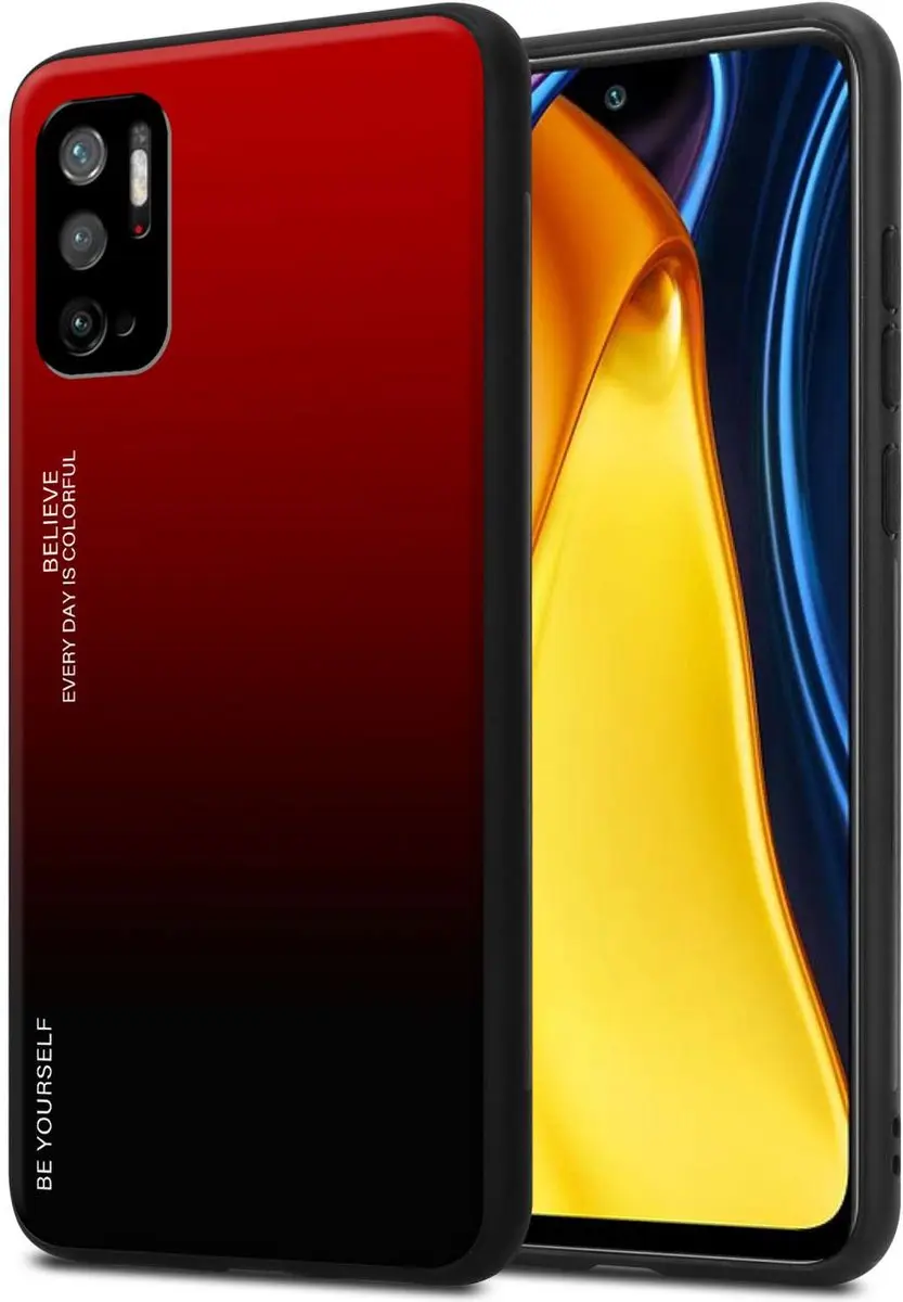 Cadorabo Hoesje geschikt voor Xiaomi RedMi NOTE 10 5G / POCO M3 PRO 5G in ROOD