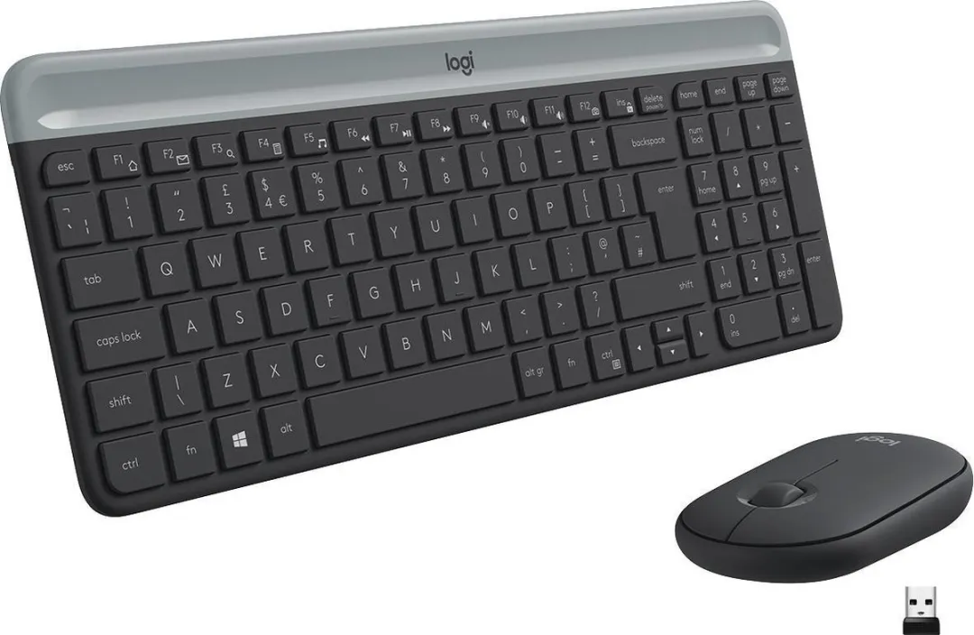 Logitech MK470 Draadloos Toetsenbord & Muis Combo - Zwart