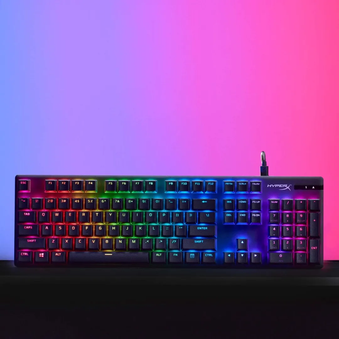 HyperX Alloy Origins PBT Gaming Toetsenbord - Blauw