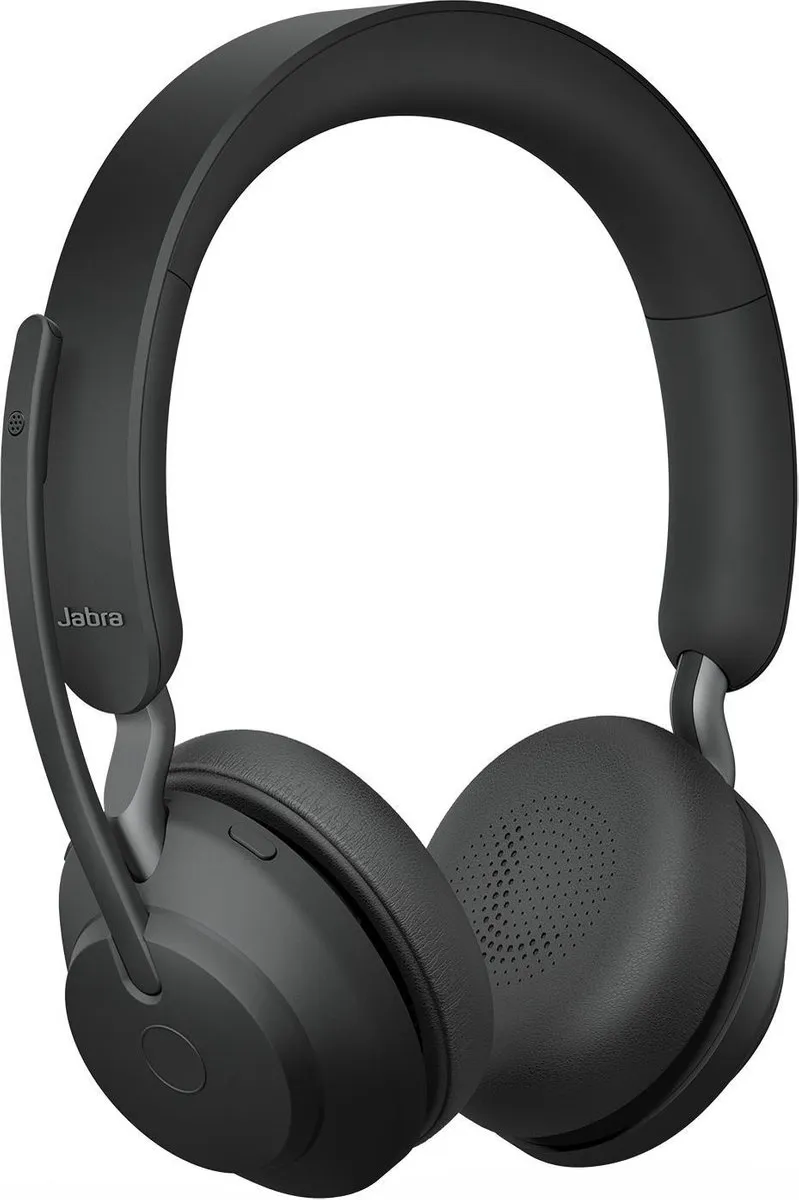 Jabra Evolve2 65 UC Stereo - Bluetooth Headset - on-ear - Bluetooth - wireless - USB-C - noise isolating