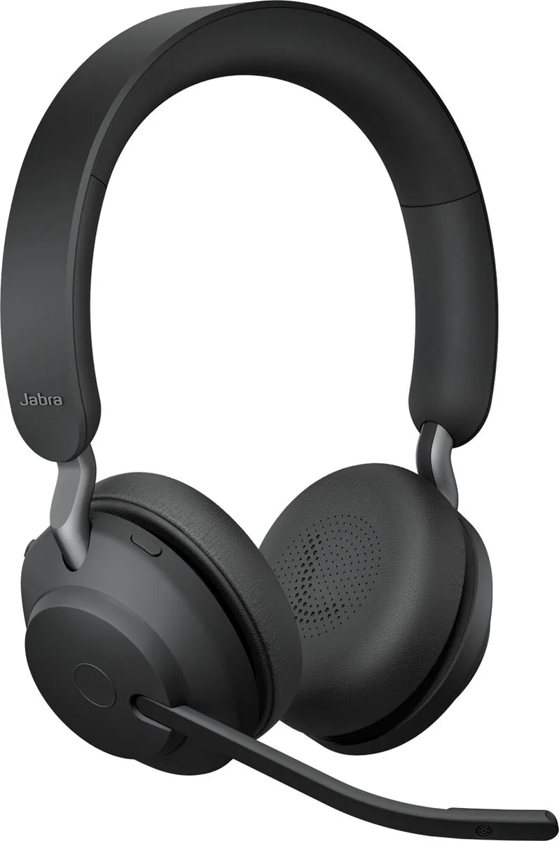 Jabra Evolve2 65 UC Stereo - Bluetooth Headset - on-ear - Bluetooth - wireless - USB-C - noise isolating